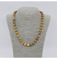 Бусы яшма песочная 10мм