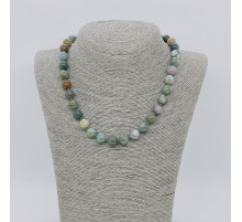 Бусы яшма халцедон 10мм