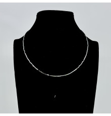 Бусы-чокер гематит 3*1мм