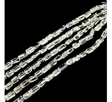 Нить горный хрусталь цилиндр 9*15мм