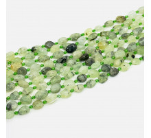 Нить пренит зеленый окат 11*17мм