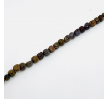 Нить яшма окат 11*11мм