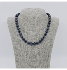 Бусы авантюрин синий синтетический шар 10мм