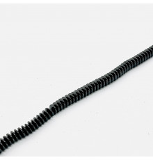 Нить гематит черный круг 10*10мм