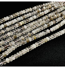 Нить кварц розовый кукуруза 10*7мм