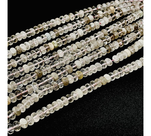 Нить кварц розовый кукуруза 10*7мм