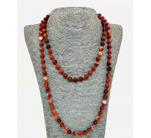 Бусы сердолик рыжий 8мм