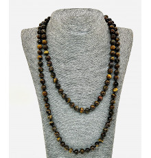 Бусы тигровый глаз шар 8мм