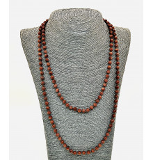 Бусы авантюрин коричневый синтетический 6мм