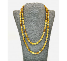 Бусы цитрин бочонок 9*13мм