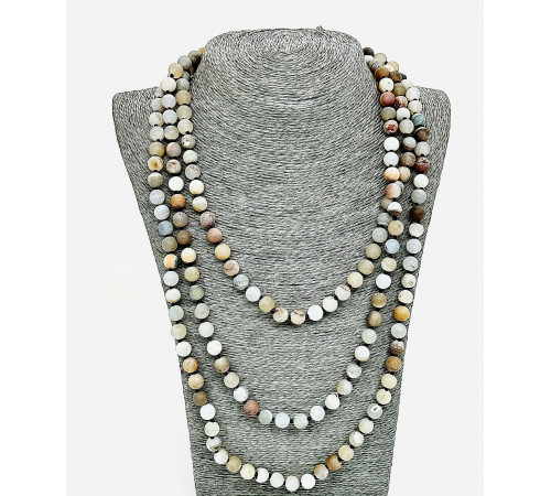 Бусы агат матовый 8мм