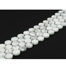 Нить кахолонг белый таблетка грань 10 мм