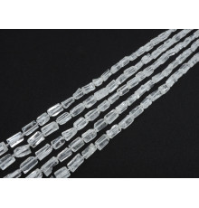 Нить хрусталь горный прямоугольник фриформ 15*9 мм