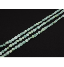 Нить ангелит галтовка 10*7-6*6 мм