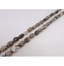 Нить родохрозит фриформ грань 20*14-18*12-16*10 мм