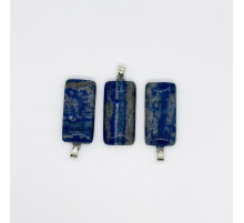Кулон лазурит синий 20*40мм