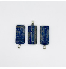 Кулон лазурит синий 20*40мм