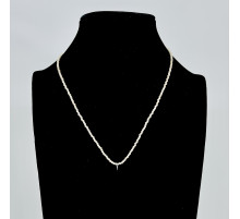 Бусы-чокер циркон шампань 2мм