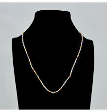 Бусы-чокер циркон самоцвет 2мм