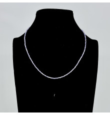 Бусы-чокер циркон аметист 2мм