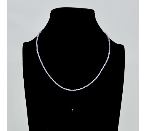 Бусы-чокер циркон аметист 2мм