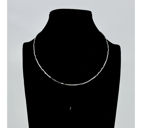 Бусы-чокер гематит 3*1мм