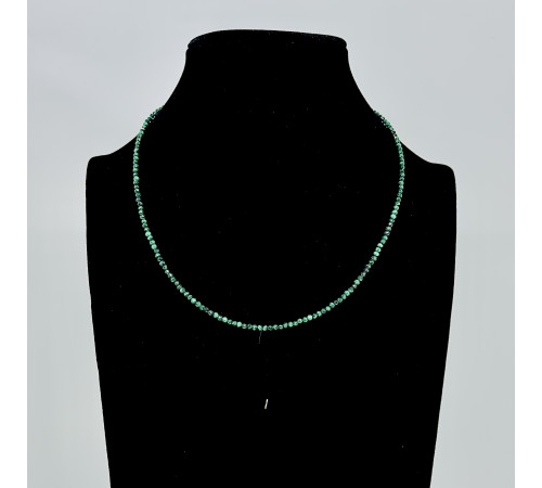 Бусы-чокер малахит 2мм