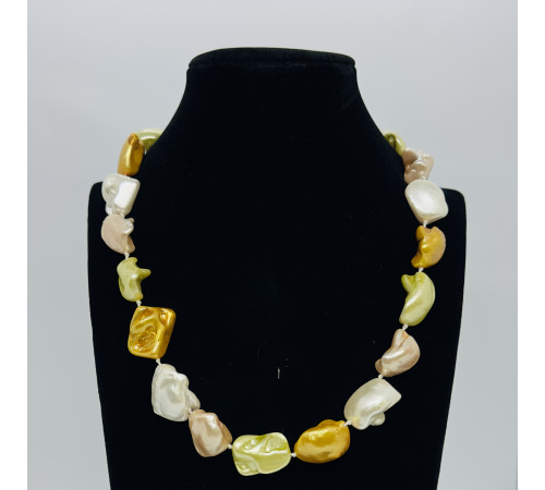 Бусы майорка микс 19-20*16-23мм