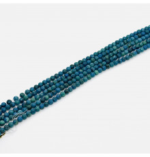 Нить варисцит синий шар 6мм