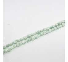 Нить ангелит пектолит мятный окат 9*12мм