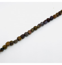 Нить яшма окат 11*11мм