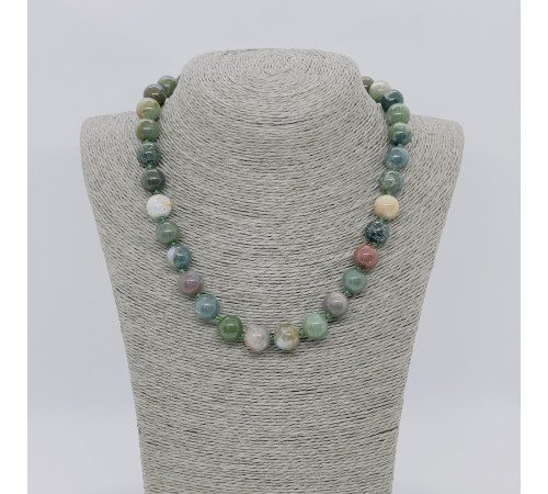 Бусы яшма халцедон 12мм