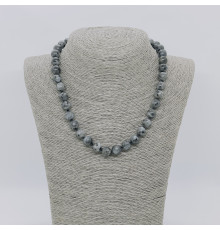 Бусы лабрадорит серый шар 10мм