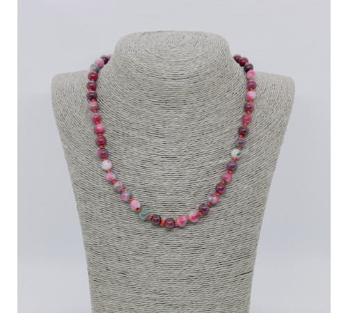 Бусы кварц турмалин шар 8мм