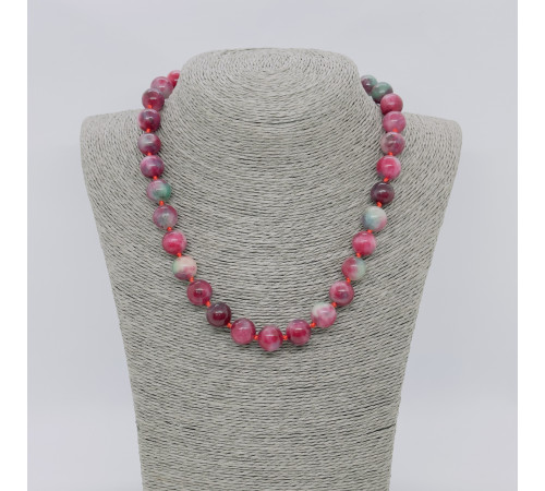 Бусы кварц турмалин шар 12мм