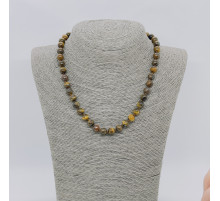 Бусы тигровый глаз 8мм