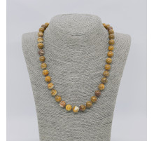 Бусы яшма песочная 10мм