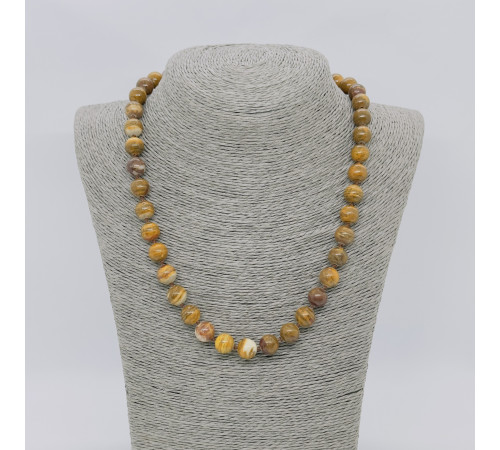 Бусы яшма песочная 10мм