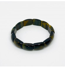 Браслет соколиный глаз прямоугольник 11*17мм