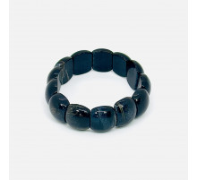 Браслет соколиный глаз полусфера 15*18мм