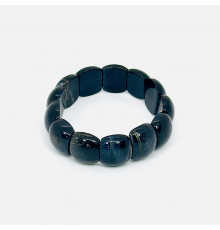 Браслет соколиный глаз полусфера 15*18мм