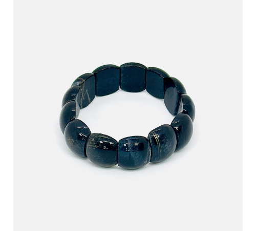 Браслет сокалиный глаз полусфера 15*18мм