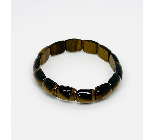 Браслет тигровый глаз овал 13*16мм