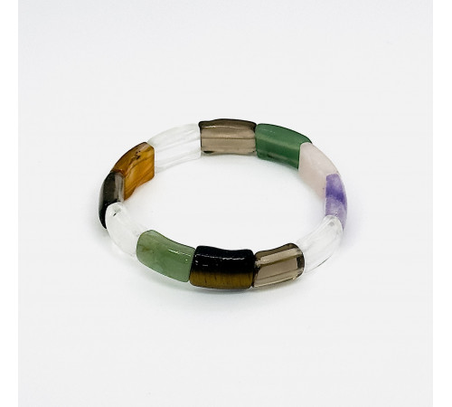 Браслет самоцвет прямоугольник 10*12мм