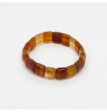 Браслет сердолик закругленый прямоугольник 11*15мм