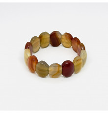 Браслет сердолик пятиграник 16*21мм