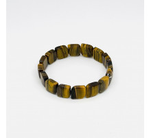 Браслет тигровый глаз ромбик 14*13м