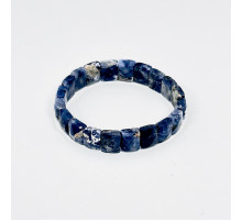 Браслет содалит прямоугольник грань 10*12мм