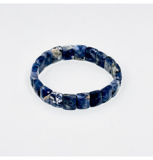 Браслет содалит прямоугольник грань 10*12мм