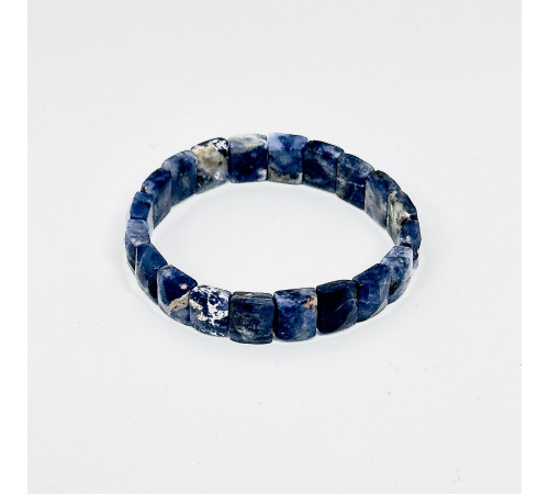 Браслет содалит прямоугольник грань 10*12мм